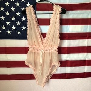 Vintage sheer bodysuit